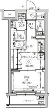 セジョリ東陽町2 207 間取り図