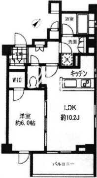 プライムアーバン用賀 309 間取り図