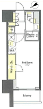 プライムメゾン大塚 1005 間取り図