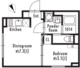 グランパセオ市谷仲之町 101 間取り図