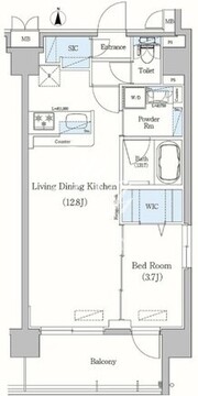 アーバネックス森下2 605 間取り図