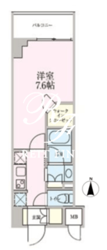 ジニア深川住吉 810 間取り図