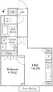 ポラスト代々木上原 102 間取り図