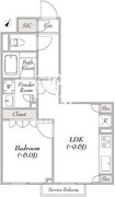 ポラスト代々木上原 302 間取り図