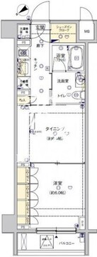 フィース水天宮前 212 間取り図