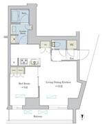 ブリリアイスト池尻大橋 337 間取り図