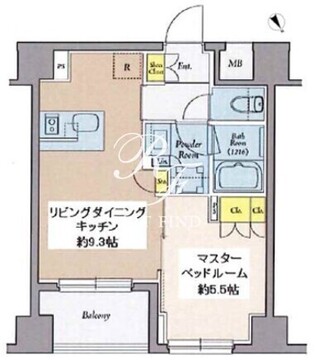 クレストコート世田谷松原 204 間取り図