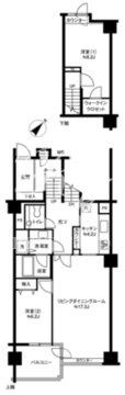 参宮橋マンション 322 間取り図