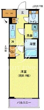 ディアレイシャス池尻大橋 302 間取り図