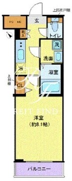 ディアレイシャス池尻大橋 304 間取り図