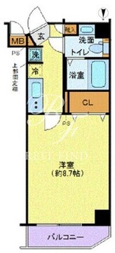 ディアレイシャス木場公園 702 間取り図