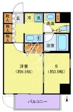 ディアレイシャス南砂町 101 間取り図