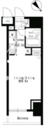 パークルージュ赤坂檜町 605 間取り図 ?>