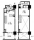 レジディア杉並方南町 129 間取り図