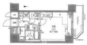 ズーム九段下 1201 間取り図 ?>