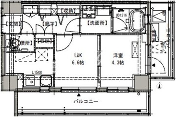 TM7316ビル 302 間取り図