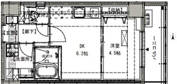 TM7316ビル 303 間取り図