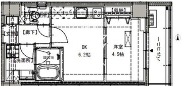 TM7316ビル 403 間取り図