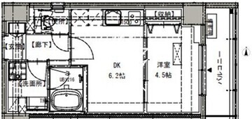 TM7316ビル 503 間取り図