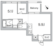 グランデュオ用賀5 203 間取り図