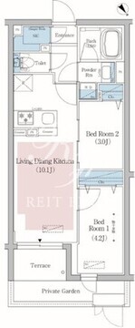 アーバネックス文京小石川 103 間取り図