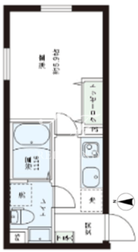 レピュア目黒本町レジデンス 102 間取り図