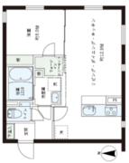 レピュア目黒本町レジデンス 101 間取り図