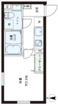 レピュア目黒本町レジデンス 303 間取り図