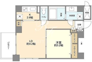 スタイリオ恵比寿SKY 302 間取り図