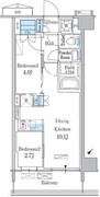 パークアクシス品川南大井パークフロント 119 間取り図