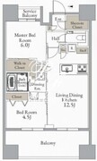 プライマル町屋 801 間取り図