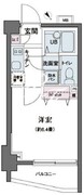 エコロジー都立大学レジデンス 216 間取り図