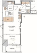 ブランシエスタ上野 1101 間取り図