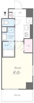 ヒュッゲプラス 206 間取り図