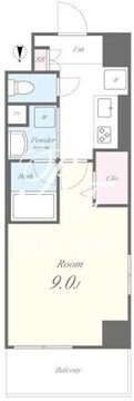 ヒュッゲプラス 306 間取り図