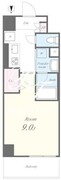 ヒュッゲプラス 405 間取り図