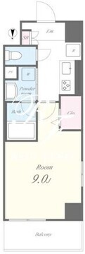 ヒュッゲプラス 406 間取り図