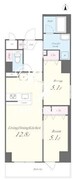 ヒュッゲプラス 503 間取り図