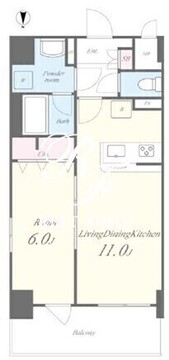 ヒュッゲプラス 804 間取り図