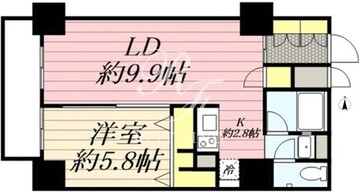 HF駒沢公園レジデンスタワー 2503 間取り図