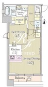 ロングアイランド恵比寿 604 間取り図 ?>