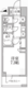 レジディア新御徒町2 713 間取り図