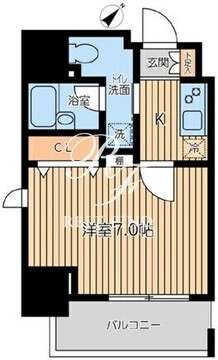 シティスパイア新川 204 間取り図
