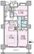 ロイヤルパークスタワー南千住 2013 間取り図