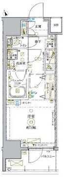 KDXレジデンス池袋ウエスト 1105 間取り図