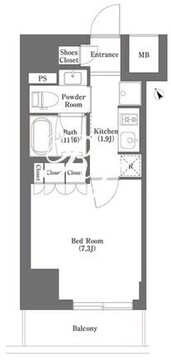 HF正光寺赤羽レジデンス 303 間取り図