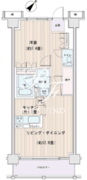 エスティメゾン豊洲レジデンス E-230 間取り図