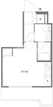 プレミアムキューブ大森本町 1102 間取り図