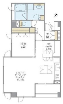 ブリリアイスト代々木上原 210 間取り図
