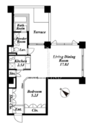 クイズ広尾 502 間取り図